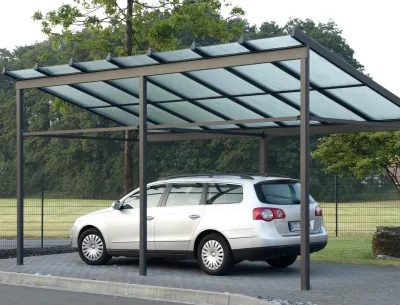 Carport aus Metall
